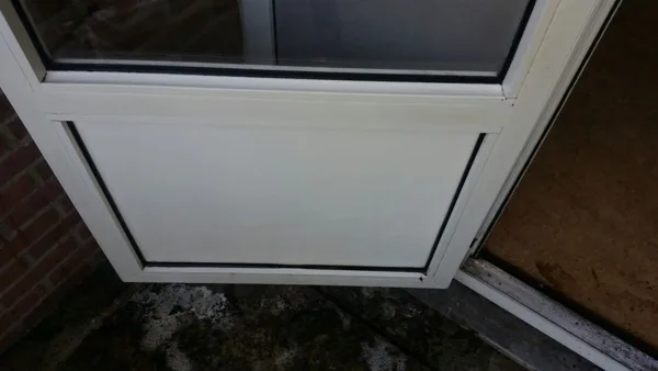 na het schoonmaken